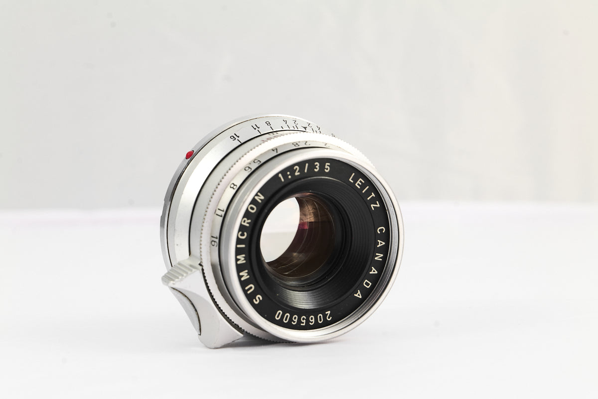 Leica Summicron-M 35mm f/2 Silver Chrome 8 Element 11308