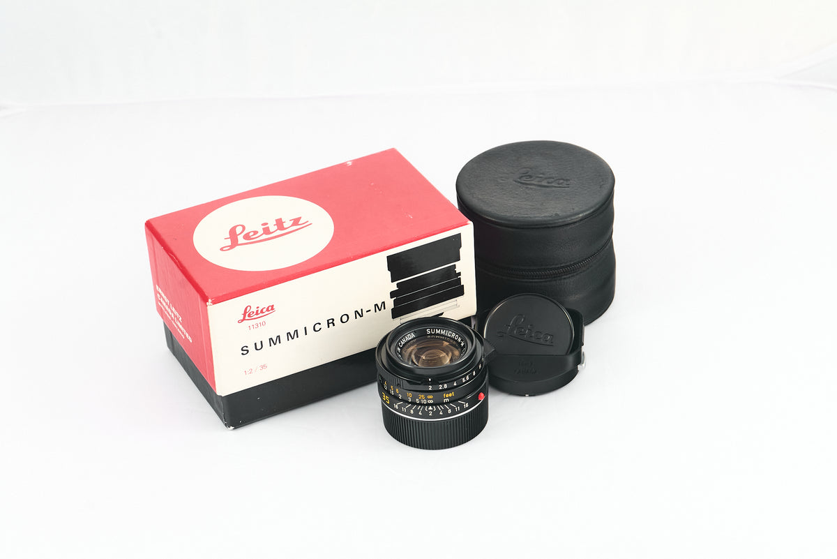 Leica Summicron-M 35mm f/2 V4 Black 11310