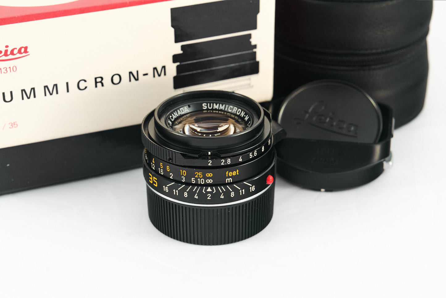 Leica Summicron-M 35mm f/2 V4 Black 11310