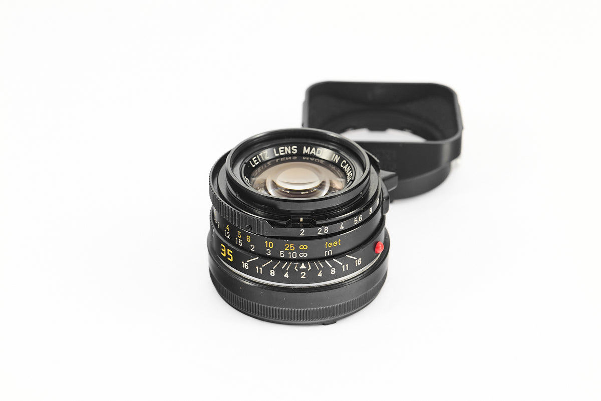 Leica Summicron-M 35mm f/2 V4 Black 11310