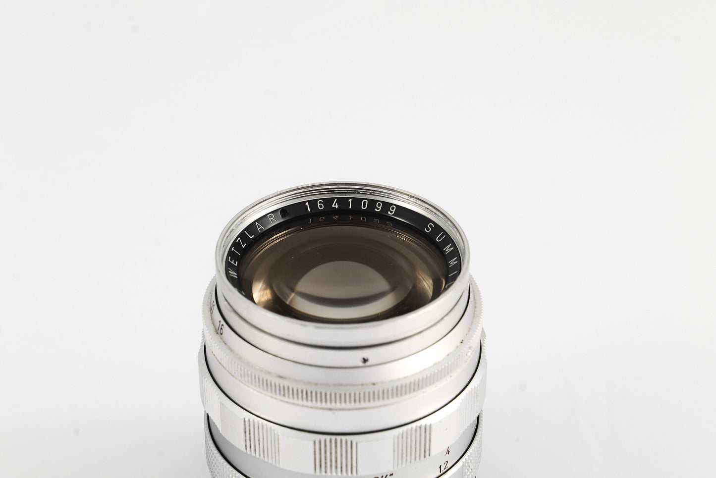 Leica Summilux-M 50mm f/1.4 V1 Silver Chrome 11114