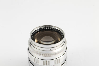 Leica Summilux-M 50mm f/1.4 V1 Silver Chrome 11114