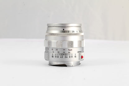 Leica Summilux-M 50mm f/1.4 V1 Silver Chrome 11114