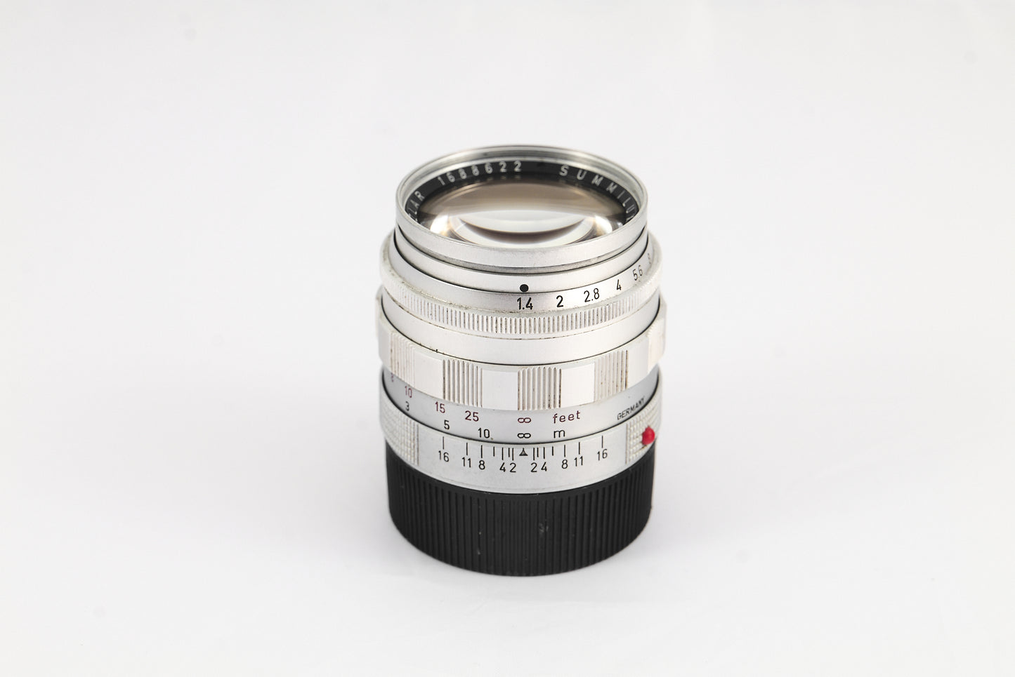 Leica Summilux-M 50mm f/1.4 V1 Silver Chrome 11114