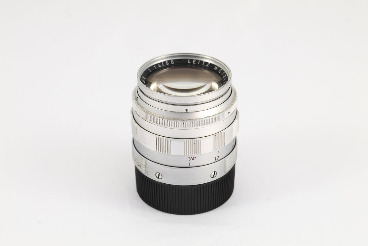 Leica Summilux-M 50mm f/1.4 V1 Silver Chrome 11114