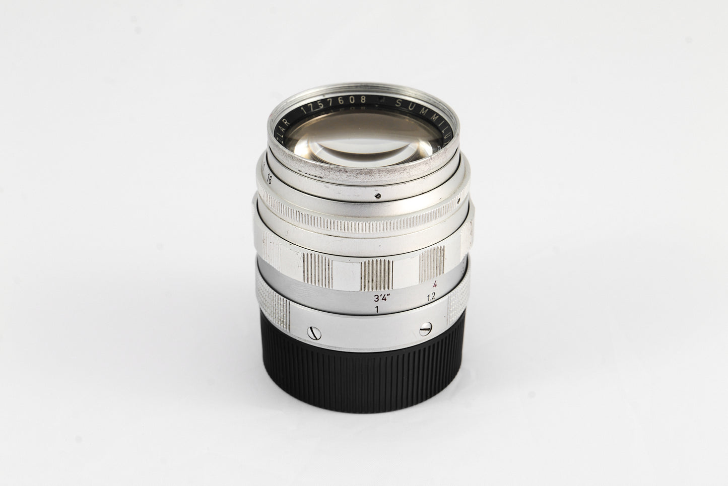 Leica Summilux-M 50mm f/1.4 V1 Silver Chrome 11114