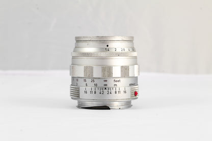 Leica Summilux-M 50mm f/1.4 V1 Silver Chrome 11114