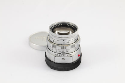 Leica Summicron-M 50mm f/2 Dual Range Silver Chrome 11818