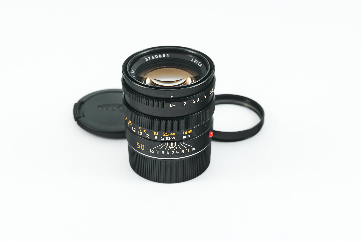 Leica Summilux-M 50mm f/1.4 V3 Black 11114