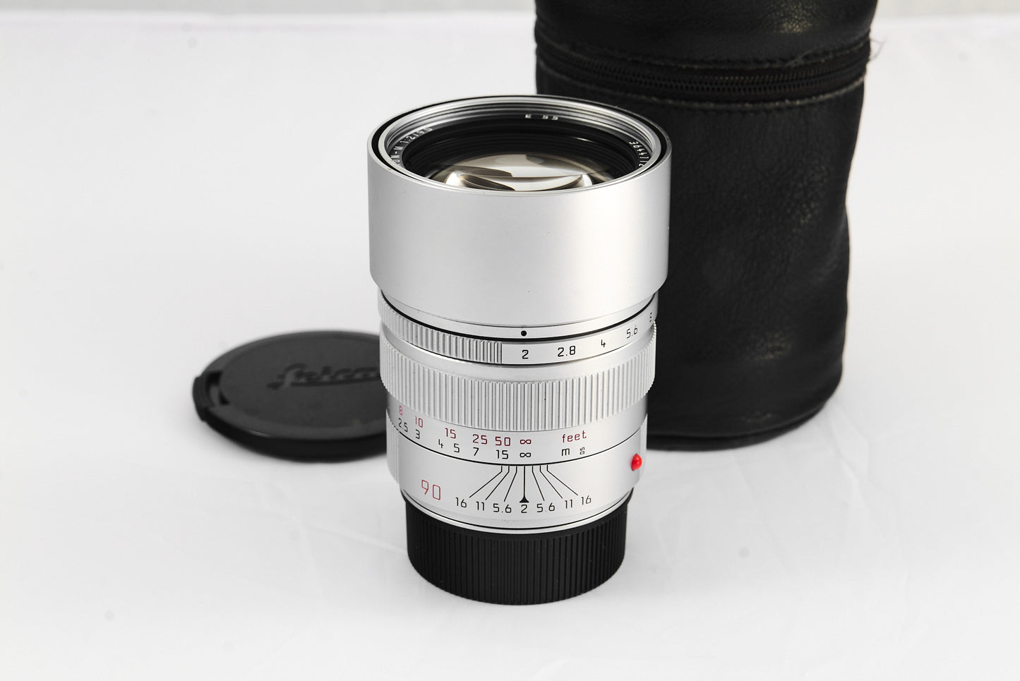 Leica Summicron-M 90mm f/2 Silver Chrome 11137
