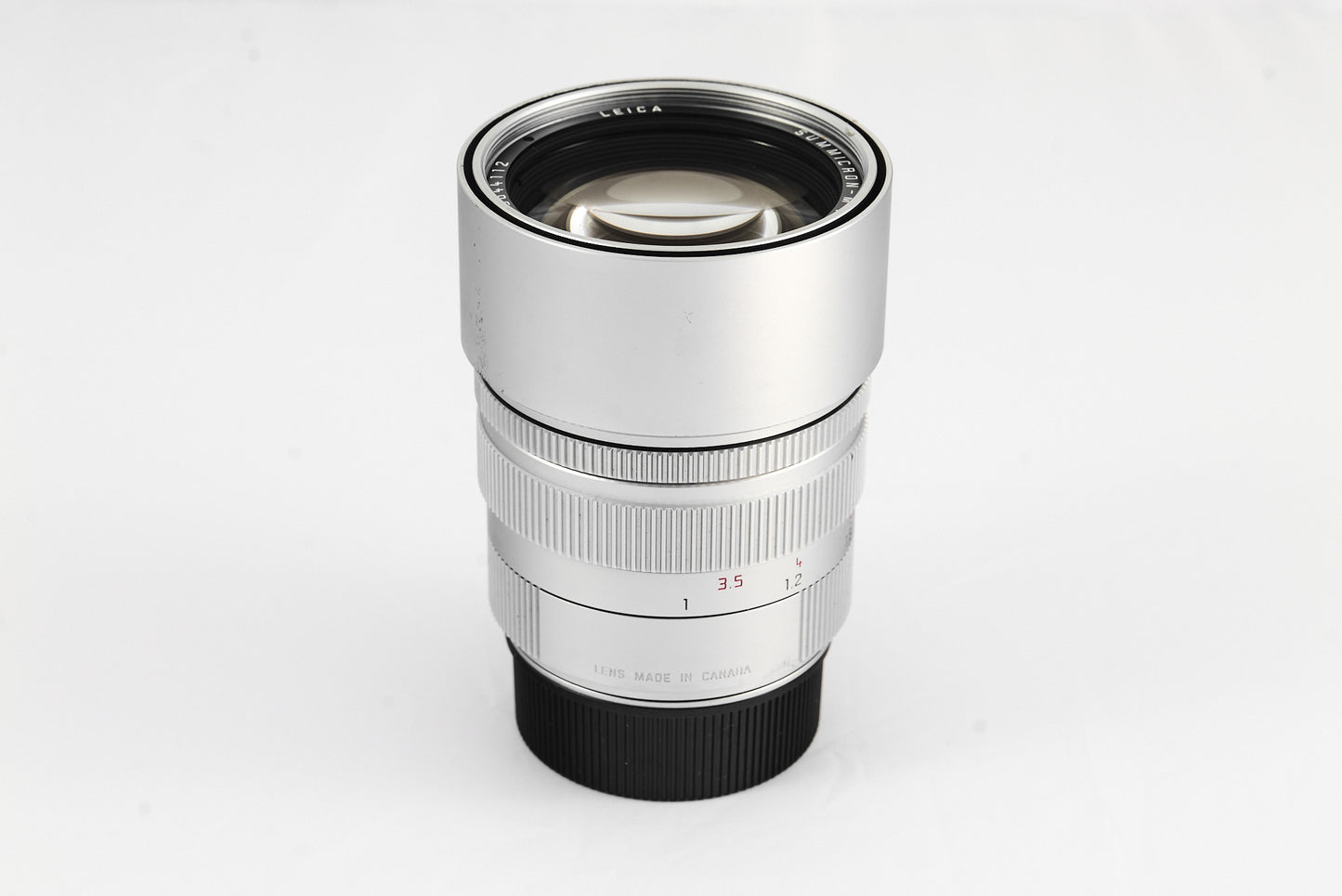 Leica Summicron-M 90mm f/2 Silver Chrome 11137