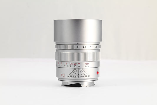 Leica Summicron-M 90mm f/2 Silver Chrome 11137